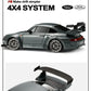 4WD Remote Control Drift Car Full Size 1:24 Mini Remote Control Racing Car Model 2.4G Radio High Speed 4X4 RC Car Vehicle Toy