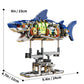 Shark Deep Sea Creature Building Kit Mechanical Shark Sea Creature Building Blocks Set Creative Gifts for Girls and Boys 687pcs