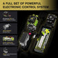 1/10 Scale 4WD Brushless RC Buggy, 50+ MPH, Carbon Fiber Body, 3650-2650KV Motor, 3S LiPo, Alloy Chassis, Sealed Diffs, 20kg Servo, 6CH Radio, Waterproof, All-terrain, for Ages 14+