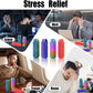 Pain Stim Fidget Toys Reduce Stress Roller for Adults Spiky Fidget Keychain for Anxiety Sensory Toys Novelty Gifts for Friends