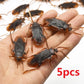 5-50Pcs Halloween Gadget Plastic Cockroaches Joke Decoration Props Rubber Toy Gags Practical Jokes Toys Plastic Bugs Cockroach