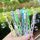 10Pcs/Set Bubble Machine Toys Colorful Bubble Empty Tube Kids Birthday Party Favor Carnival Gift School Prizes Random Color