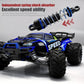 High-Speed RC Off-Road Vehicle with LED Lights Ready-to-Run Remote Control Car Fast Stylish Gift for Kids Halloween Christmas