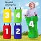 1pcs Colorful Kids Jumping Bags Foldable Lightweight Kids Field Race Bag Portable Easy To Carry Outdoor Games Outdoor Race Bags