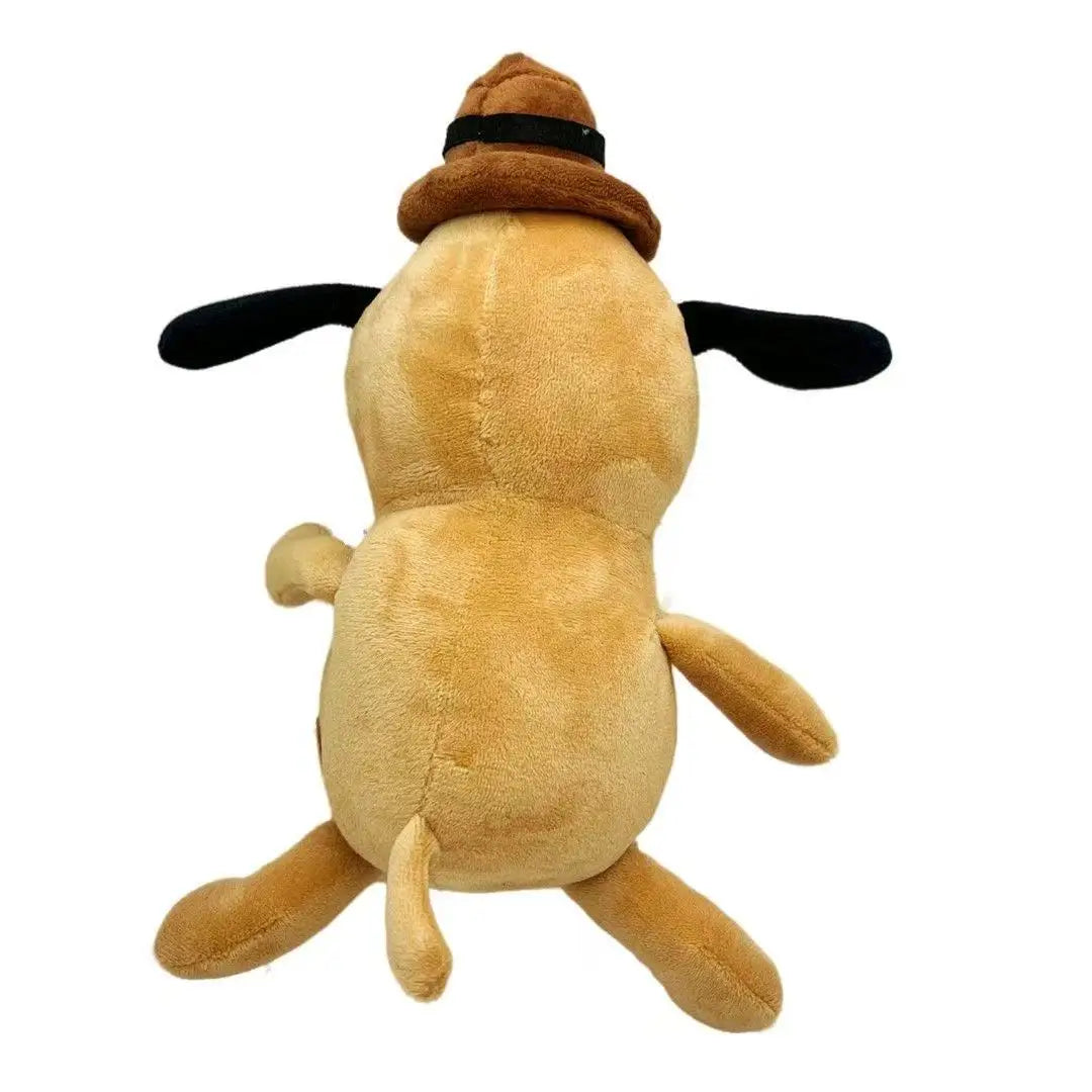 25cm This Is Fine Meme Coffee Dog Plush Toy Soft Stuffed Doll Stuffed Plush Animals Kids Toy Gift for Children Boy Birthday