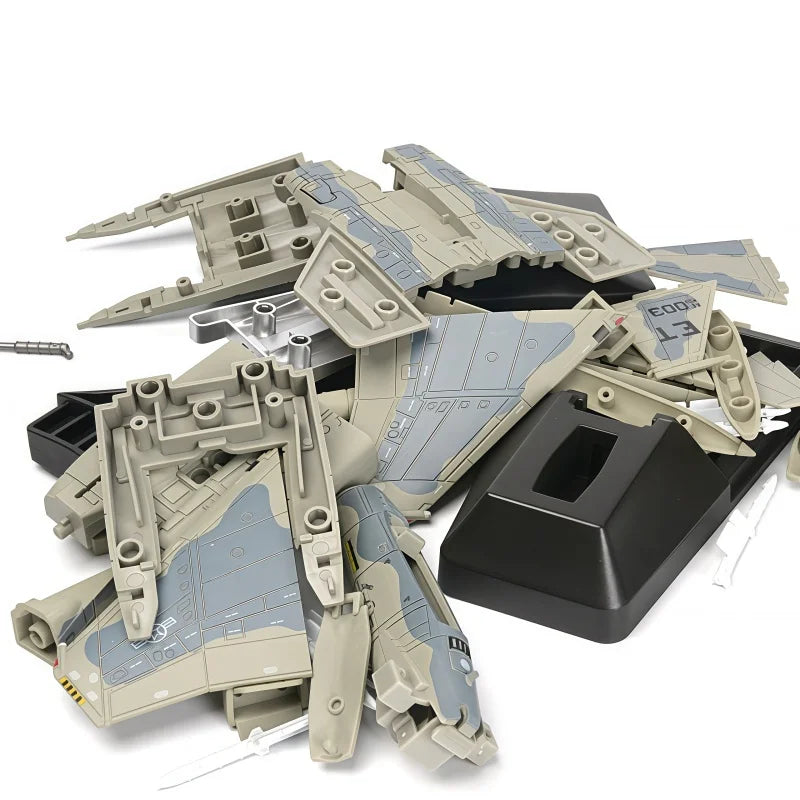 1:72 Creative Military Series McDonnell Douglas F-15 Eagle Fighter Building Blocks Multi-Role Heavy Jet Model Toys For Xmas Gift