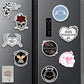 50PCS Dark Romance Reader Stickers in Cartoon Glass Balls DIY Phone Cases Laptop Water Cups Computer Toy Stickers