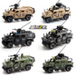 World War Army Military Soldiers Police SWAT Armored Vehicle Model Building Blocks Bricks Children's Toys Gift ﻿