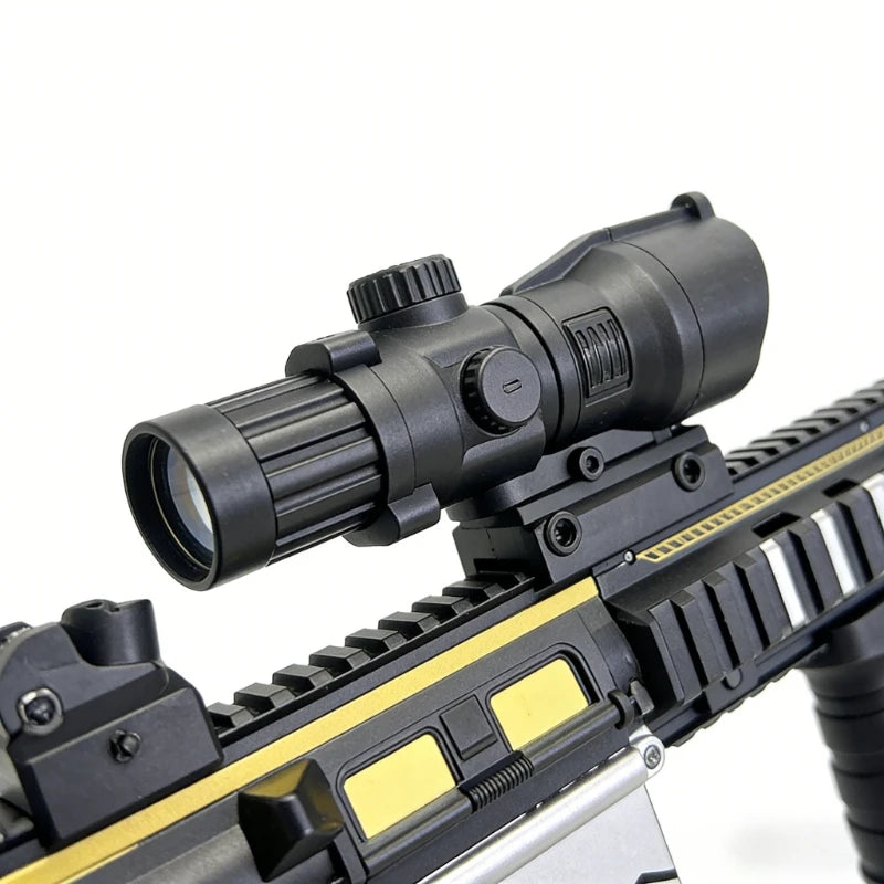 M416 Classic Manual Pull-Up Mode with Elastic Gel That Can Launch Gel Ball Toy Gun Boy Outdoor Toy Holiday Gift Christmas