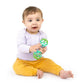 Bright Starts Oball Shaker Rattle Toy for newborns plus: soft textured plastic, vibrant multicolor design, easy-grip spherical