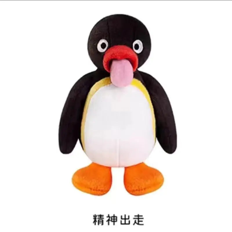 15cm Creative Tongue Sticking Penguin Plush Toy Cute Penguin Stuffed & Plush Animals Funny Prank Toy Gifts for Boys and Girls