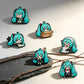 6pcs Kawaii Chibi Enamel Pin Set Multi-Pose Vocaloid Anime Brooches, Aesthetic Metal Lapel Badges for Backpack Perfect Gift