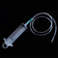 100/300/550ml Large Capacity Syringes Oil Pump With 1m Hose Pet Feeding Measuring Pump Hydroponics Nutrient Big Syringe