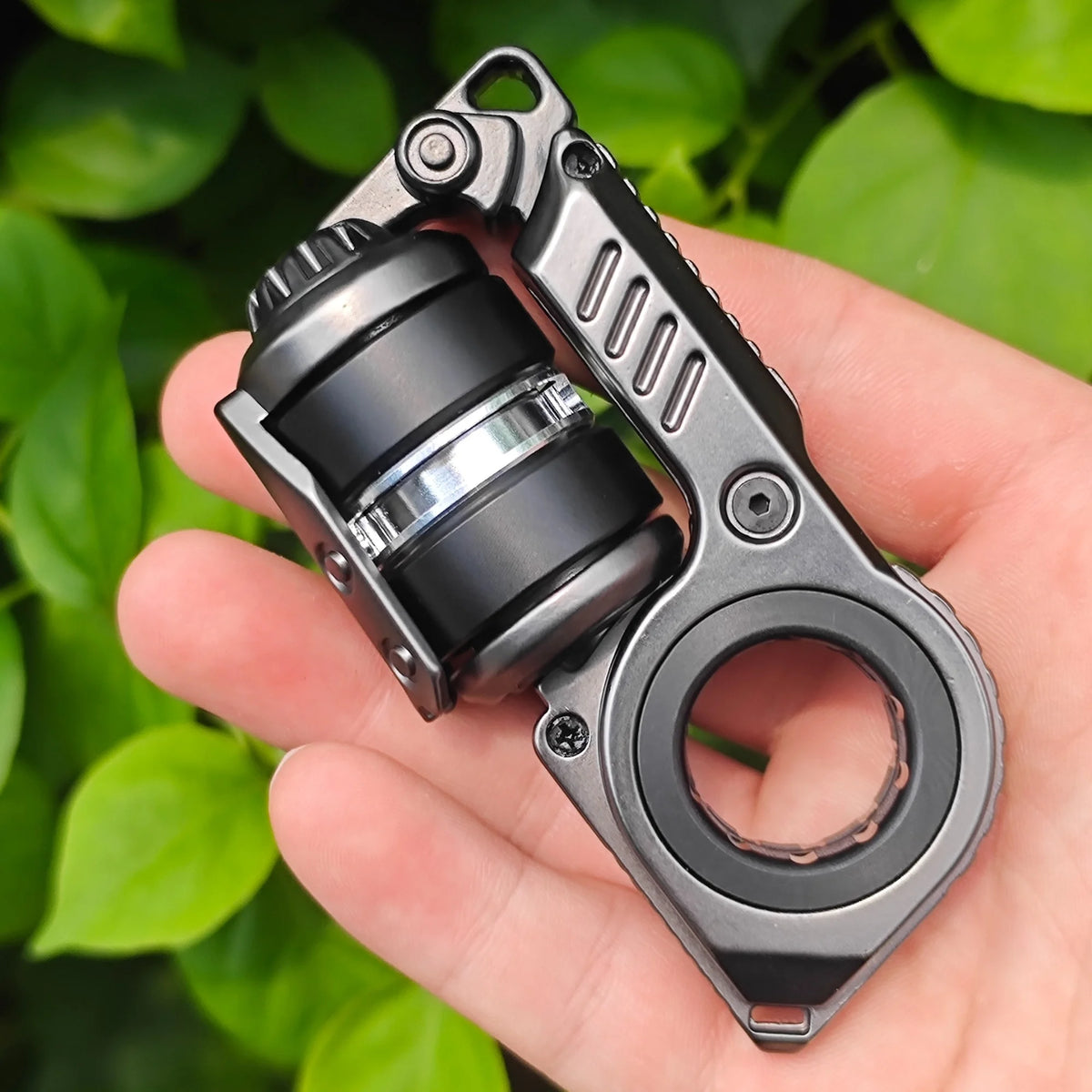 EDC Fidget Sliders Fidget Toys Tuning Fork Magnetic Push Egg Mechanical Ratchet Crisp Sound Cyber Core Multi-functional Toys