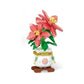 Orchid Building Blocks Flowers Bouquet Bonsai Plant Model Ornament Exquisite DIY Home Decorations Valentines Adult Child's Gifts