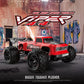 50KM/H RC Car With LED Lights 2.4G Radio Remote Control Cars Buggy Off-Road Control Trucks Boys Toy for Children VS WLtoy 144001