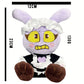 2026 New Cute Purple Maid Bunny Plush Toy Soft Stuffed Cartoon Rabbit Kawaii Plushie Kids Birthday Gift Room Decor Party Favor