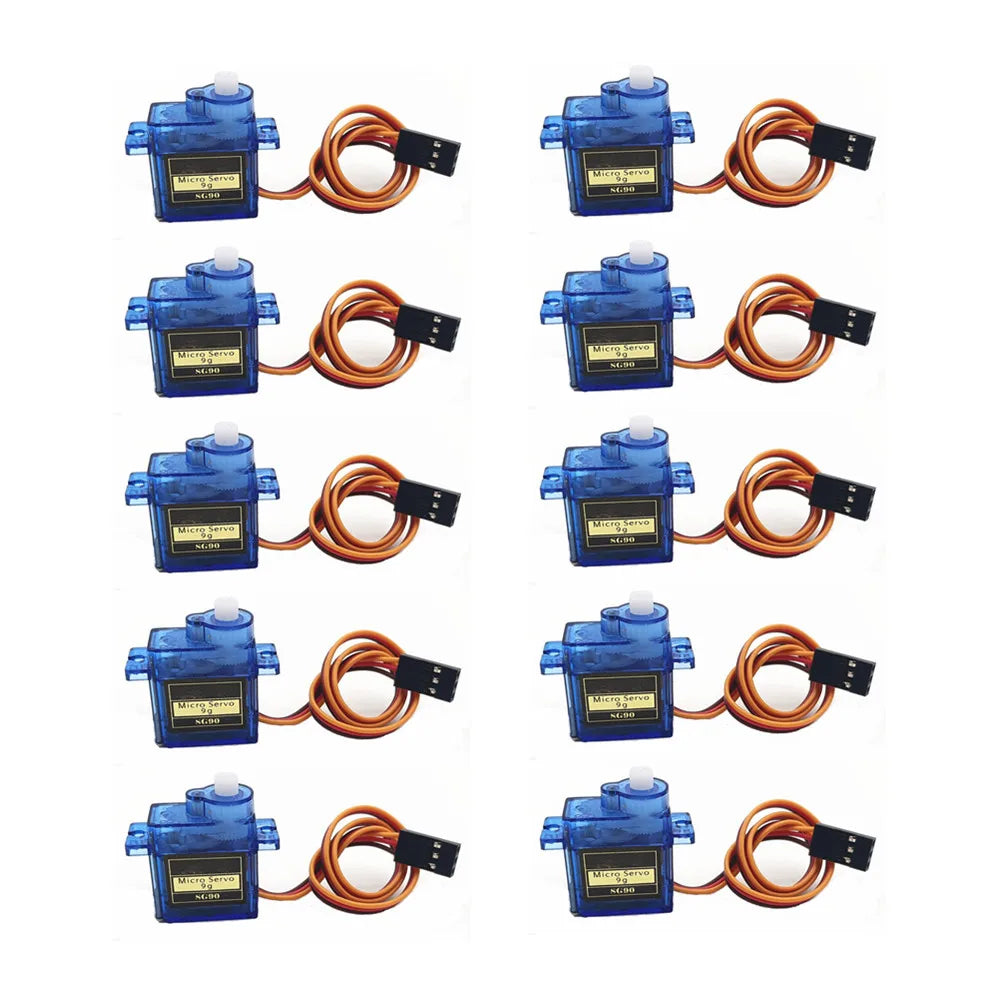 2/5/10/20pcs SG90 Servo motor micro 9g 180 360 degree mount SG90 kit without metal gear pro RC Car Toy Airplane Arduino UNO DIY