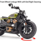 1:12 Sportster Model Toy Motorcycles Alloy Diecast Nijia ZX-6R Motorbikes Sound Light Shock Absorption Rubber Tires Kids Gift