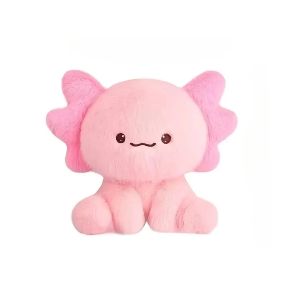 1PC Cute Axolotl Plush Companion Doll Kawaii Ornaments Salamander Doll Stuffed Doll Super Soft Home Decor Plushie Animal Toy