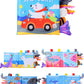 New 3D Visual Tail Cloth Book Baby Tear Resistant Biteable Cognitive Tool Interactive Parent-Child Fun Toddlers Enlighten Toys
