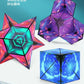 Variety Geometric Changeable Magnetic Magic Cube Anti Stress 3D Hand Flip Puzzle Cube Kids Stress Reliever Fidget Toy