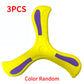 Children Boomerang Soft Three-leaf Cross Outdoor Toy Flying Disc Adult-kids Interactive Sports Toy for Puzzle Decompression Gift