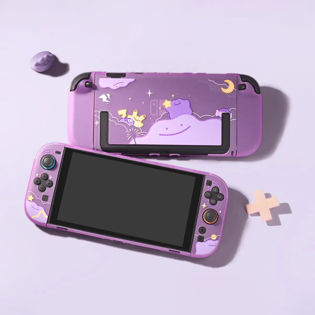 Ditto Versatile Game Console Protective Case Storage Box Large Capacity Portable Protective Case Cartoon Anime Peripheral Gift