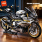 KAVOWORLD 1:5 Large Scale Sport Motorcycle Building Bricks Set 2078pcs DIY Motorbike Construction Model Kit Movable Steering Front Rear Suspension Simulation Chain Drive Home Decor Christmas Birthday Holiday Gift for Teens Me