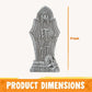 17" Halloween Graveyard Foam Headstones Halloween Decorations Outdoor Tombstones 5 Pack  Decor with 12 Metal Stakes for Prop Cemetery Yard Lawn Decorations, Party Supplies