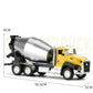 1:50 Alloy Truck Model Engineering Vehicle Excavator Bulldozer Head Dumper Truck Crane Tanker Toys For Children's Gifts