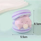 Creative Spit Bubble Burger Squishy Toy Cute Macaron Cartoon Stress Relief for Adults Office Vent Prank Desktop Decor Ornaments
