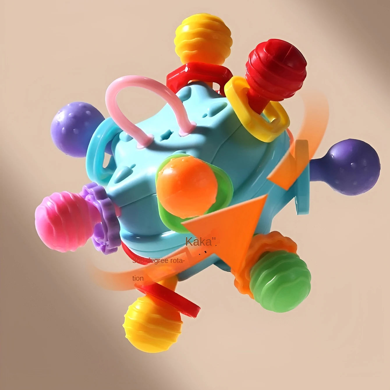 Manhattan Grab-and-Hold Baby Toy for Early Education and Intelligence Development - Suitable for Infants and Toddlers
