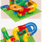 84-504PCS Marble Race Run Blocks Maze Ball Track Toy Compatible city Building Blocks Funnel Slide Blocks Toys DIY Bricks Toys