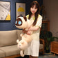 Giant Cute Soft Cat Plush Sleep Long Pillow Cushion Kawaii Black Cat Soft Plush Toys Gift