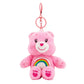Care Bears Plush Toy Kawaii Squeak Sound Keychain 15cm Pendant Cute Cartoon Keychain Bag Luggage Decor Holiday Birthday Gift