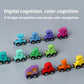 Wooden Magnetic Number Train Set | Educational Building Blocks | Logical Brain Development Toy