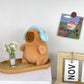 Cute Capybara Plush Toy – Hoodie with Wings Stuffed Animal Doll