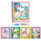 NEW Children Animal Cartoon Painting Book  Magic Water Book with Water Pen for Kids Birthday Christmas New Year Gift for Kids
