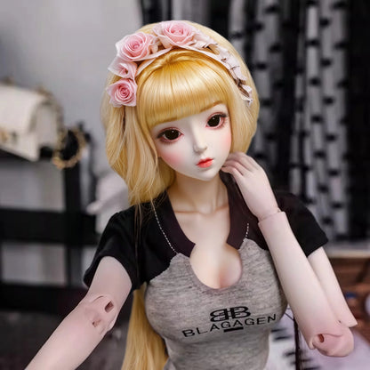 2026 New DBS Doll, 1/3 BJD, Retro Style, Mechanical Joints, Body, Includes Randomly Assorted Hairstyles, Eyes, Clothing, Shoes