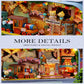 DIY Wood DollHouses Handmade Funny Box Theatre Miniature Box Cute Doll Houses Assemble Kits Gift Wooden Toys For Girls