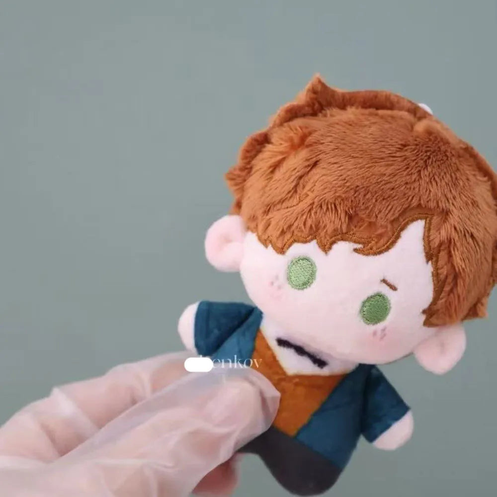 10cm Newt Scamander Plush Doll Pendant Funny Theseus Scamander Stuffed Toy Doll Fans Collect Holiday Present Gift