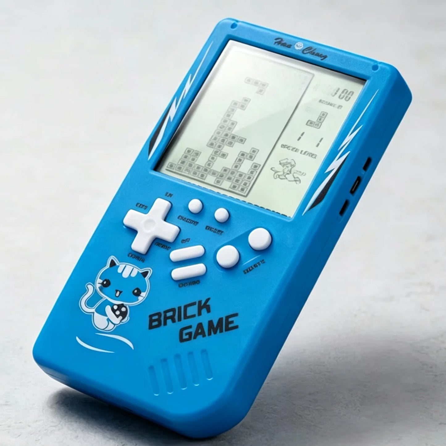 Classic Retro Handheld Game Console, Large Screen Electronic Puzzle Game Toy for Kids