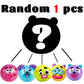 New Smushers Squishy Pinch Pressure Ball DIY Emoticons Dog Face Slow Rebound Squeeze Squishy Soft Decompression Adult Fun Gifts