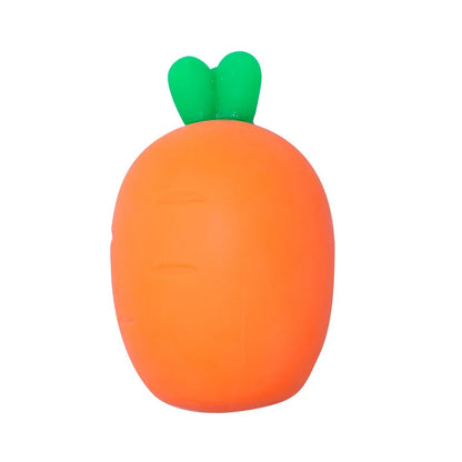 Kawaii Carrot Squishy Toy Soft Slow Rising Simulation Vegetable Stress Relief Fidget Toys for Kids Adults Decompression Gift