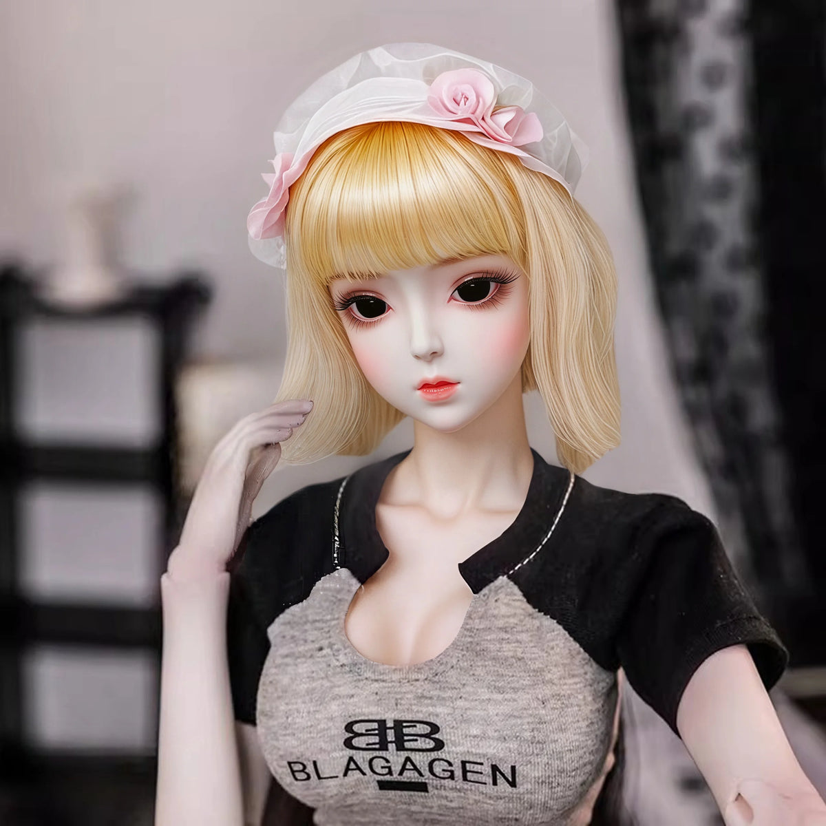 2026 New DBS Doll, 1/3 BJD, Retro Style, Mechanical Joints, Body, Includes Randomly Assorted Hairstyles, Eyes, Clothing, Shoes