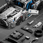 1300+ PCS Racing Car Building Blocks Set, 1:14 Scale Technical Sports Vehicle Model Kit for Adults, Assembly Toys Birthday Gifts