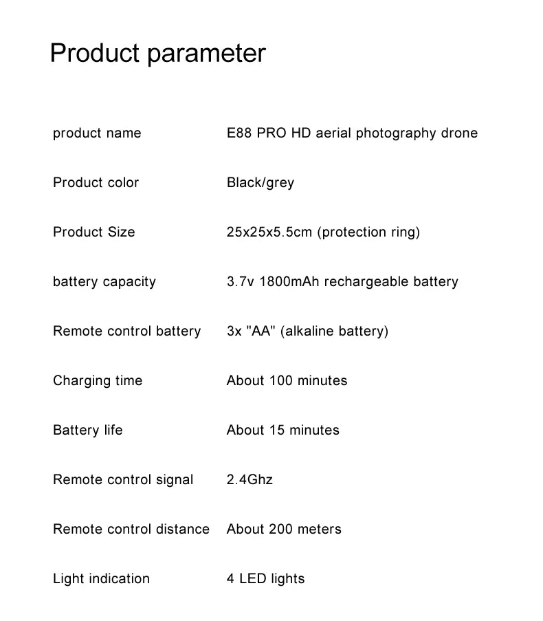 Brushless Motor Foldable Drone Optical Flow Drone 360° Rolling Trajectory Flight Headless Mode Speed Adjustment APP Control Drone
