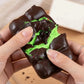 Handmade Crispy Chocolate Squishy Toy Portable Lightweight Crispy Chocolate Pinching Toy Crunchy Sound Sensory Sensory