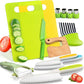 13Pcs Montessori Kitchen Tools Set Cookware Baking Toy Kids Safe Knifes With Cutting Board for Toddlers Real Cooking Accessories